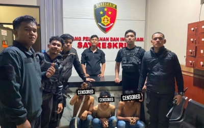 Tim Macan Polres Pelabuhan Belawan Tangkap 3 Anggota Geng Motor di Marelan Pasar 9