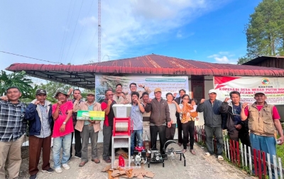 Berdayakan Petani Kopi Ronggur Nihuta, Dosen ST Bhinneka Dorong Pascapanen Modern dan Nilai Jual Tinggi