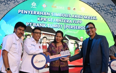 Bank Sumut Wujudkan Impian Masyarakat Miliki Rumah melalui Akad Massal KPR Sejahtera FLPP