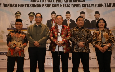 Susun Program Kerja 2027, DPRD Medan Gelar Raker di Sibolangit