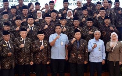 DHD 45 Sumut Resmi Dilantik, Bobby Nasution: Gaungkan Spirit Anak Muda