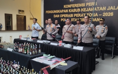 Dalam kurun 300 Hari, Polrestabes Tekan 729 Kasus Kejahatan