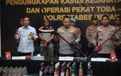 Dalam 300 Hari, Polrestabes Sikat Rayap Besi dan Geng Motor