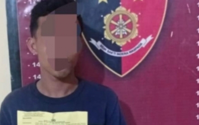 Aksinya Terekam CCTV, Pencuri Pintu Besi di Tanjung Morawa Diringkus Polisi