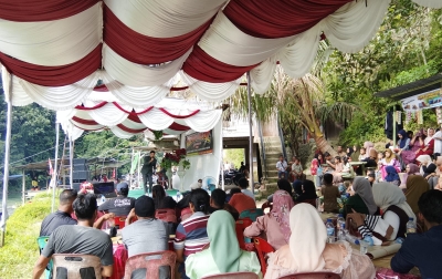 Sambut HUT RI, Warga Simonis Gelar Kontes Dangdut di Gomara Swiss