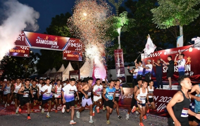 Samosir Run 2026 Tutup Festival Tao Toba Joujou, Sport Tourism Danau Toba Makin Bergairah
