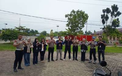 SPN Hinai Dukung Sensus Ekonomi 2026, Personel Dampingi Petugas BPS