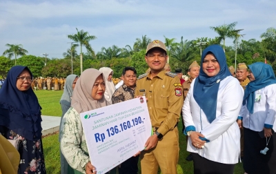 3.391 Pekerja Rentan di Tanjungbalai Dapat Jaminan BPJS Ketenagakerjaan, Santunan Rp616 Juta Diserahkan ke Ahli Waris