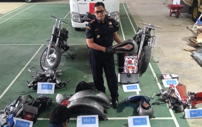 BC Gagalkan Penyelundupan Tiga Moge Senilai Rp1,8 Miliar