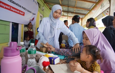 Pertamina Patra Niaga Sumbagut Masif Dorong Pemulihan Pasca Banjir Padang, Gelar Pemeriksaan Kesehatan Gratis