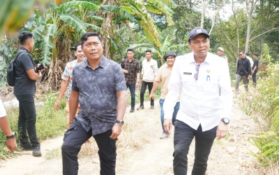 Akses Alternatif Deli Serdang ke Tanah Karo, Wakil Bupati Tinjau Jalan Penghubung Rumah Liang–Barus Jahe