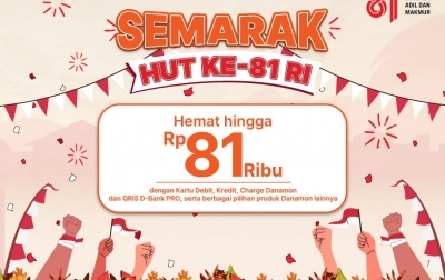Danamon Rayakan Kemerdekaan Indonesia dengan Program Semarak HUT ke-81 RI