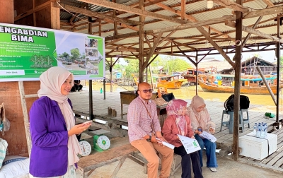 PKM di Desa Paluh Sibaji,  Tim Dosen Polmed Dorong Pemulihan Ekonomi Nelayan