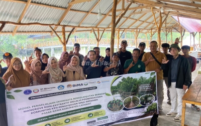 Dosen ST Bhinneka-UMA Gandeng KTH Dorong Mangrove Pasar Rawa Jadi Ekowisata Berkelanjutan