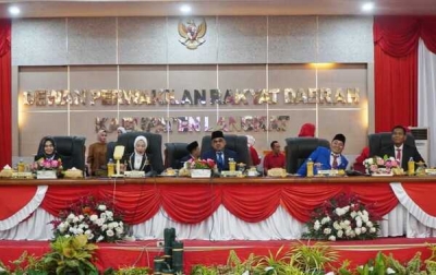 Rapat Paripurna Mendengarkan Pidato Kenegaraan,   Plt Bupati Langkat Dukung Arah Pembangunan Nasional Presiden Prabowo