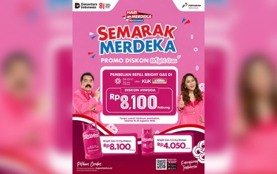 Pertamina Patra Niaga Sumbagut Hadirkan Promo Bright Gas Semarak Merdeka