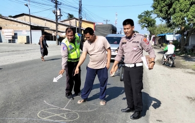 Maut di Jalan Umum Desa Bengkel, Pengemudi Betor Meninggal Usai Dihantam Motor dan Truk