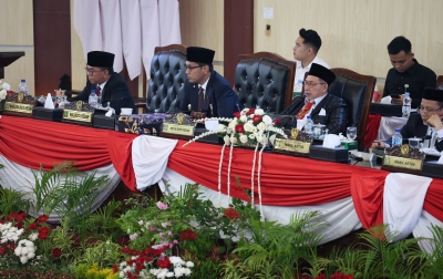 Kepala Bapenda Hadiri Rapat Paripurna DPRD Saksikan Sidang Tahunan MPR RI dan Pidato Kenegaraan