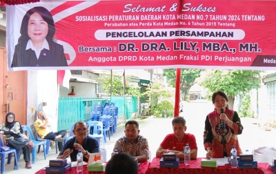 Sosper Pengelolaan Persampahan, Lily Ingatkan Warga Jangan Anggap Sampah Tidak Bermanfaat