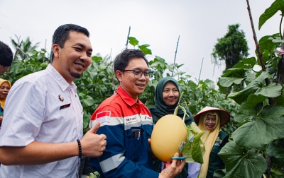 Wisata Petik Melon dan Re-Opening Kafe Inklusi, Pertamina Perkuat Pemulihan Mitra Binaan Pascabanjir