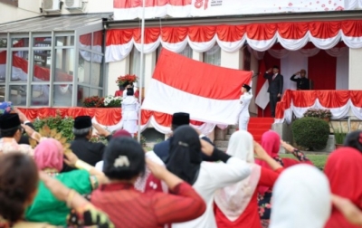 WNI di Jenewa Rayakan HUT RI dengan Solidaritas untuk Korban Gempa NTT