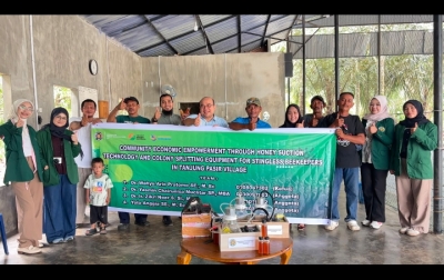 USU  Dorong Pengembangan Budidaya Madu Kelulut Melalui Teknologi Panen dan Pemecahan Koloni