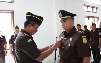 T Bastanta Tarigan Dilantik Sebagai Kasintel Kejari Palas
