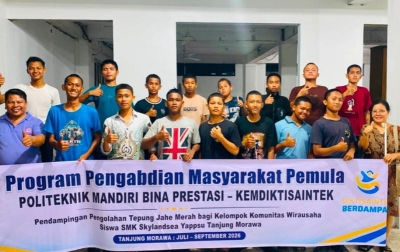 Politeknik Mandiri Bina Prestasi Gali Potensi Jahe Merah Deliserdang, Cetak Wirausaha Muda dari SMK