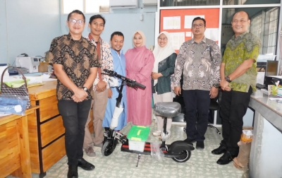 PT CMN Sediakan Skuter Mobilitas Listrik Penunjang Tenaga Medis