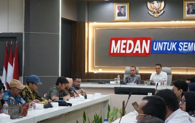 Badan Anggaran DPRD Bandung Kunjungi Bapenda Medan, Bahas Optimalisasi PAD dan Inovasi QRESTO