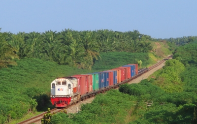 KAI Sumut Angkut 194 Ribu Ton Peti Kemas, Solusi Logistik Tepat Waktu Bebas Kemacetan