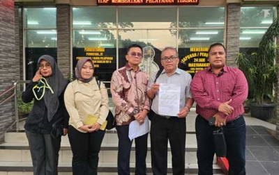 Ahli Waris Almarhum Abdul Halim Harahap Pemilik 15 Ha Lahan Polisikan Pasutri Diduga Penyerobot Lahan