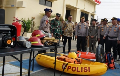 Polres Langsa Perkuat Kesiapan Hadapi Karhutla dan Bencana