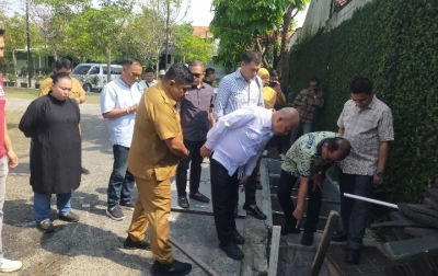 Komisi D DPRD Sumut Sidak Soal Limbah di Restoran Lembur Kuring