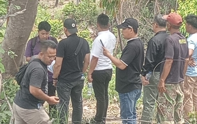 Polres Paluta Cek TKP Kasus Penyerobotan Lahan di Wayan Padang Bolak Tenggara