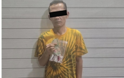 Satres Narkoba Ciduk Pria Lansia Pengedar Ganja