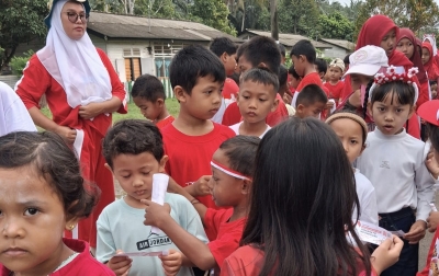 Peringatan HUT Ke-81 RI Desa Batugingging Meriah