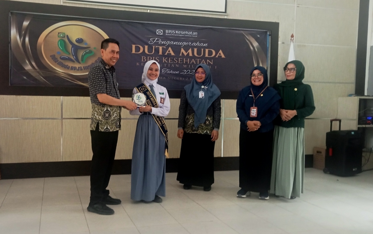 Siswi SMAN 2 Kisaran Raih Gelar Duta Muda BPJS Kesehatan Sumut-Aceh