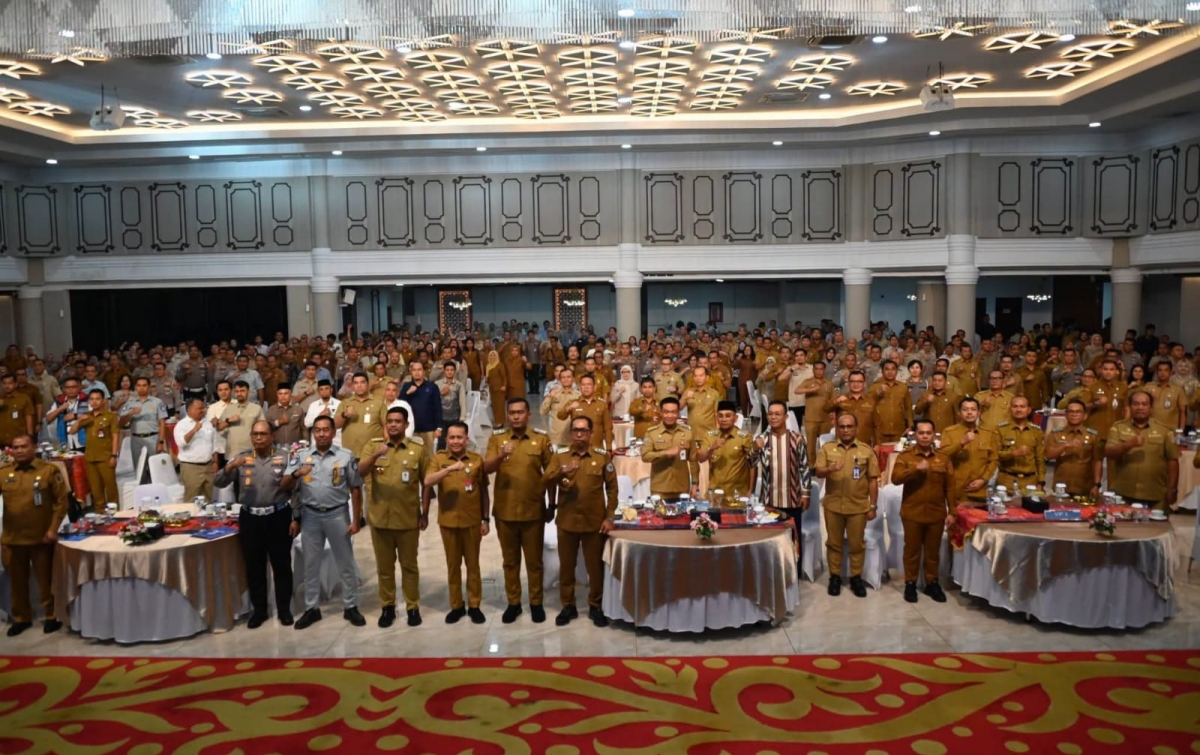 Pemkab Samosir Siap Perkuat PAD, Wabup Ariston Hadiri Rakor se-Sumut