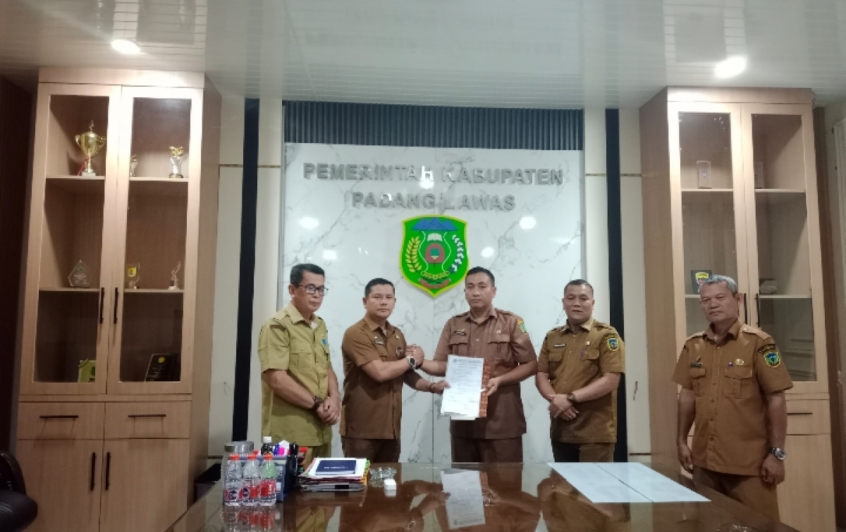 Bupati Palas Tunjuk Rahmat Siregar sebagai Plt Inspektur