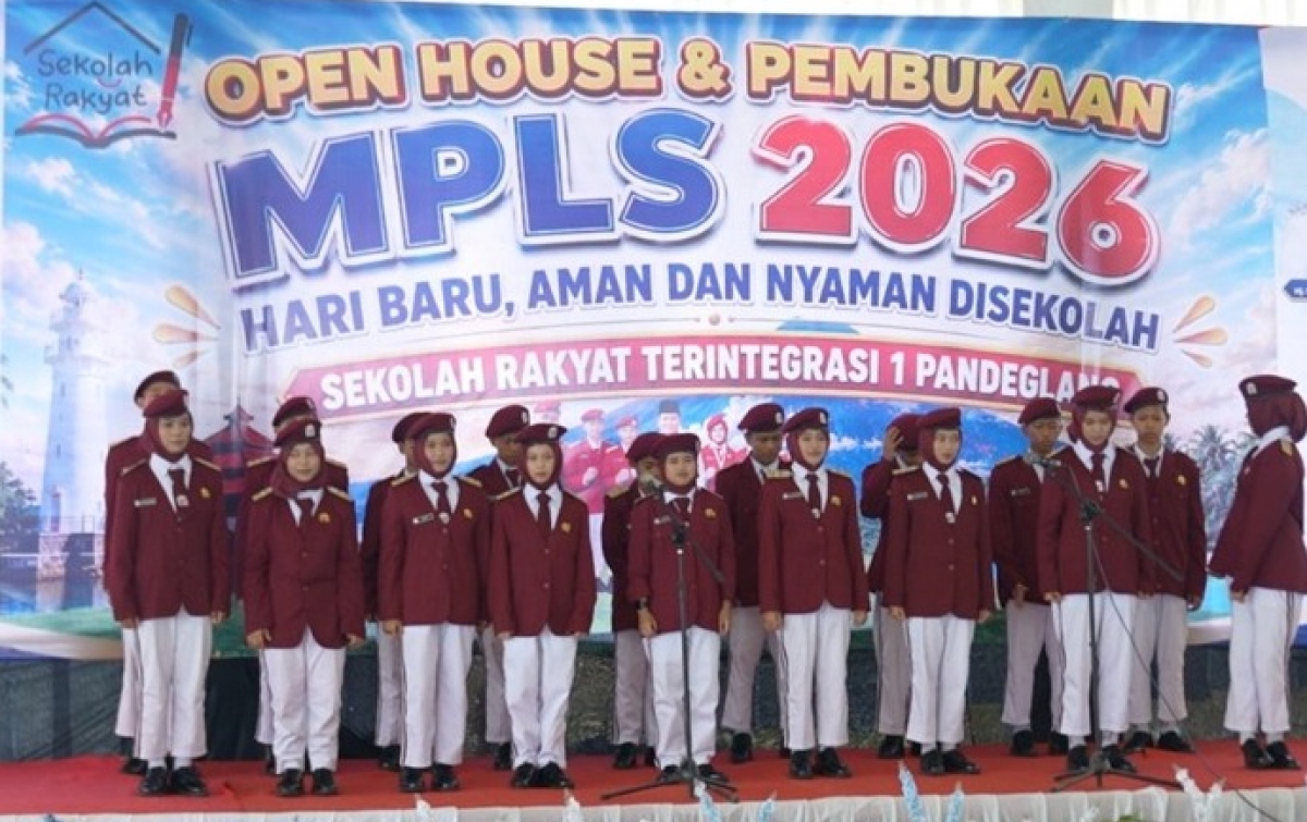 Sekolah Rakyat Terintegrasi Pandeglang Mulai Beroperasi, Hutama Karya Dukung Akses Pendidikan bagi Keluarga Prasejahtera