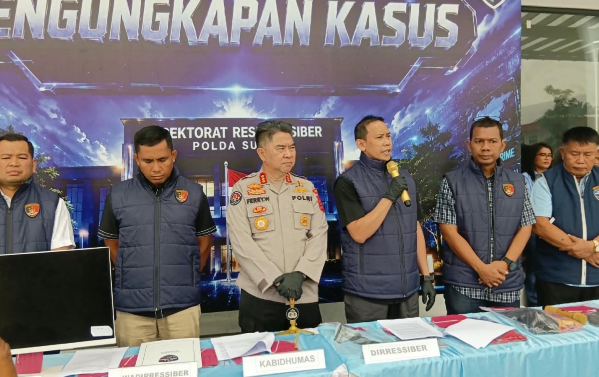 Polda Sumut Ungkap Modus Konten Pornografi Lewat Siaran Langsung TikTok
