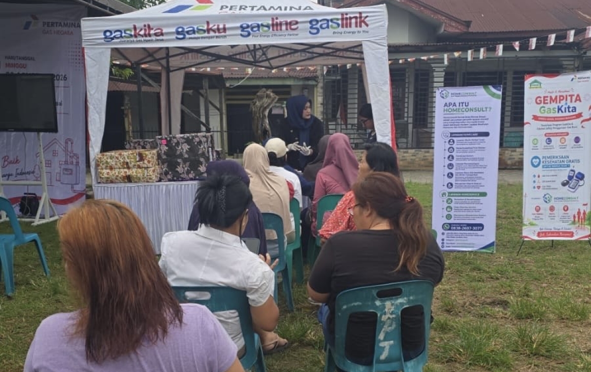 Lewat GEMPITA GasKita, PGN Edukasi Keselamatan Penggunaan Gas Bumi Aman di Medan