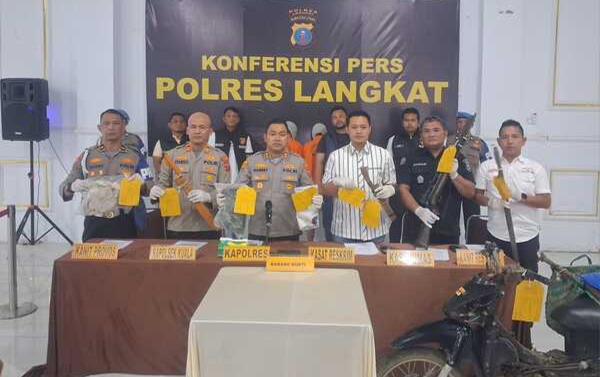 Ungkap Kasus Pembunuhan Dalam Tiga Hari, Polsek Kuala dan Unit Pidum Satreskrim Polres Langkat Ringkus Dua Tersangka