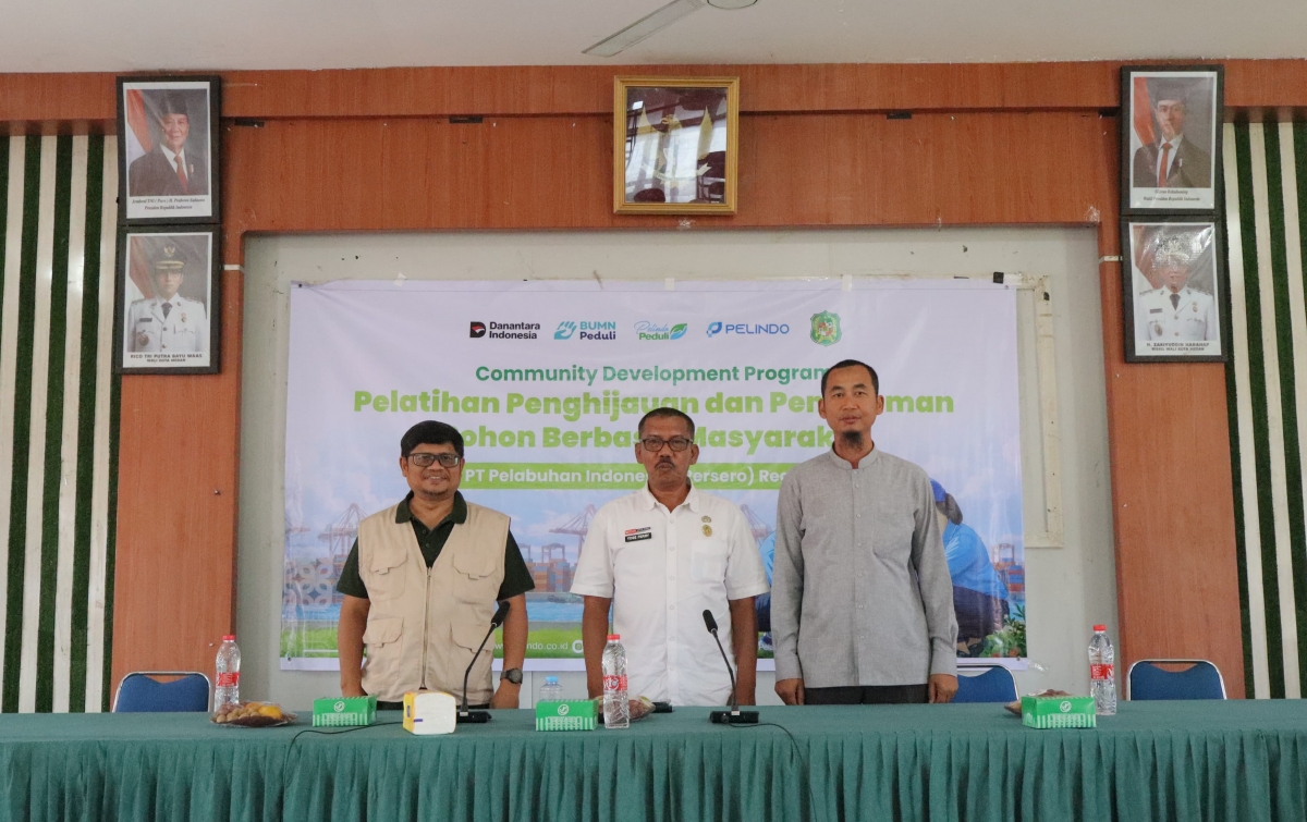 Pelindo Regional I Gelar Pelatihan Penghijauan dan Penanaman Pohon