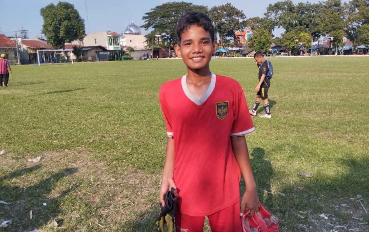 Antar SSB Mabar Putra U-13 Juara Soeratin, Raja Pardede Kiper Masa Depan