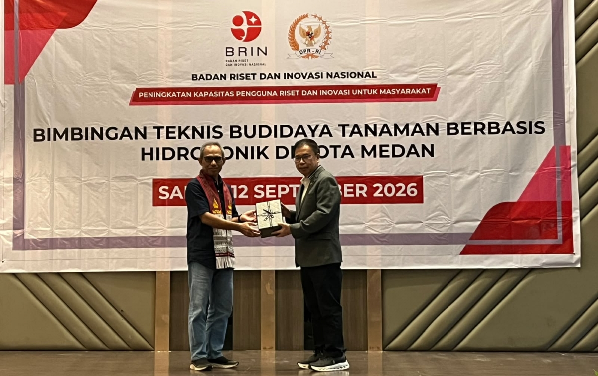 Bimtek BRIN, Sofyan Tan Dorong Budidaya Hidroponik dan Akan Libatkan Disabilitas