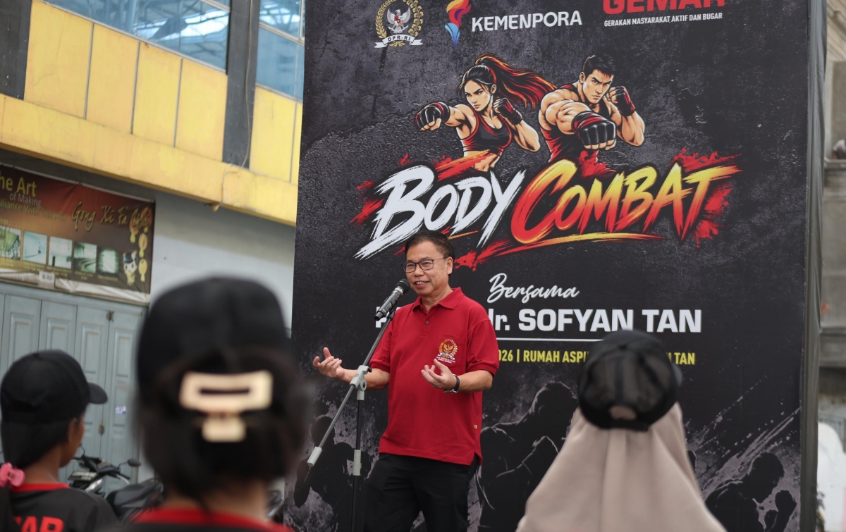Dari Body Combat hingga Funwalk,  Sofyan Tan Kampanyekan Tubuh Bugar dan Persahabatan