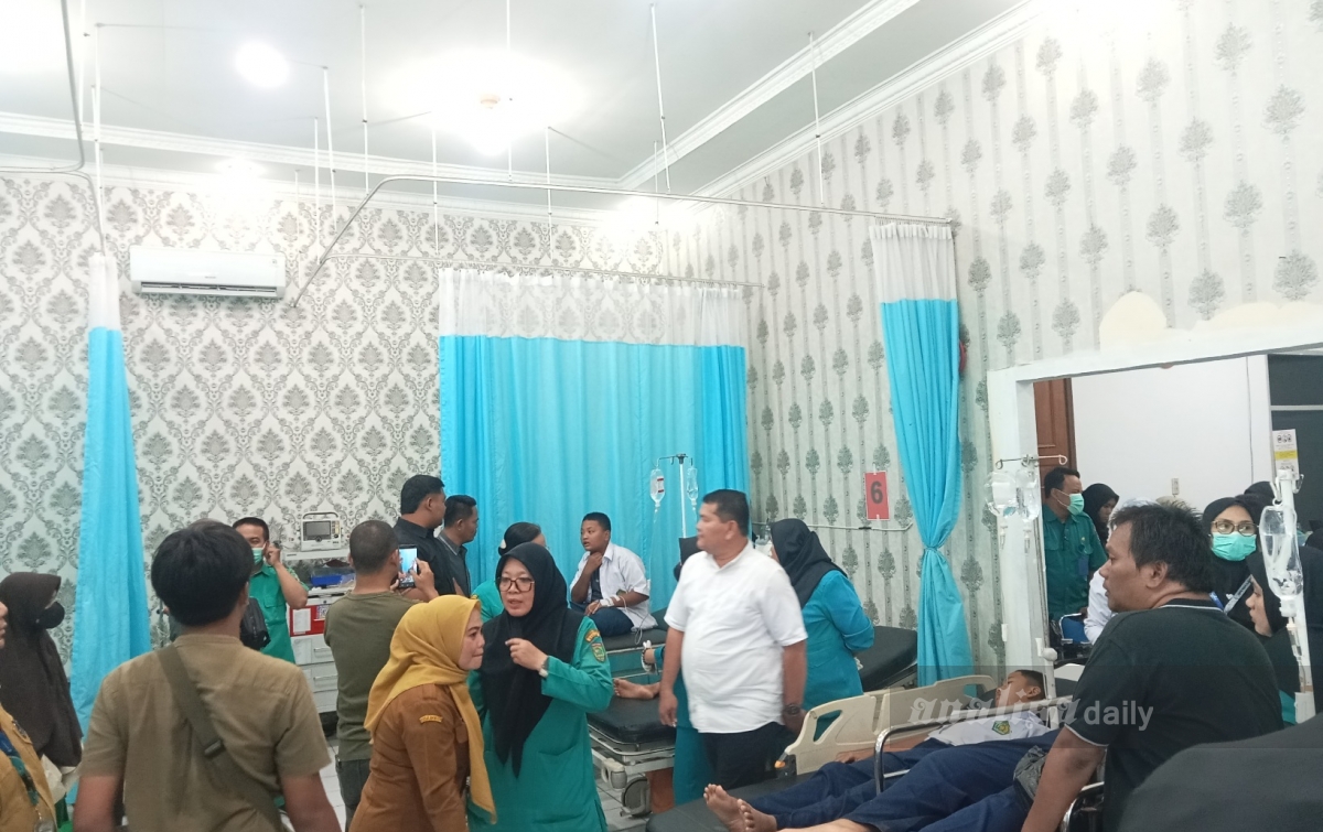 Diduga Keracunan MBG, Puluhan Pelajar MTsN 2 Kisaran Masuk IGD 