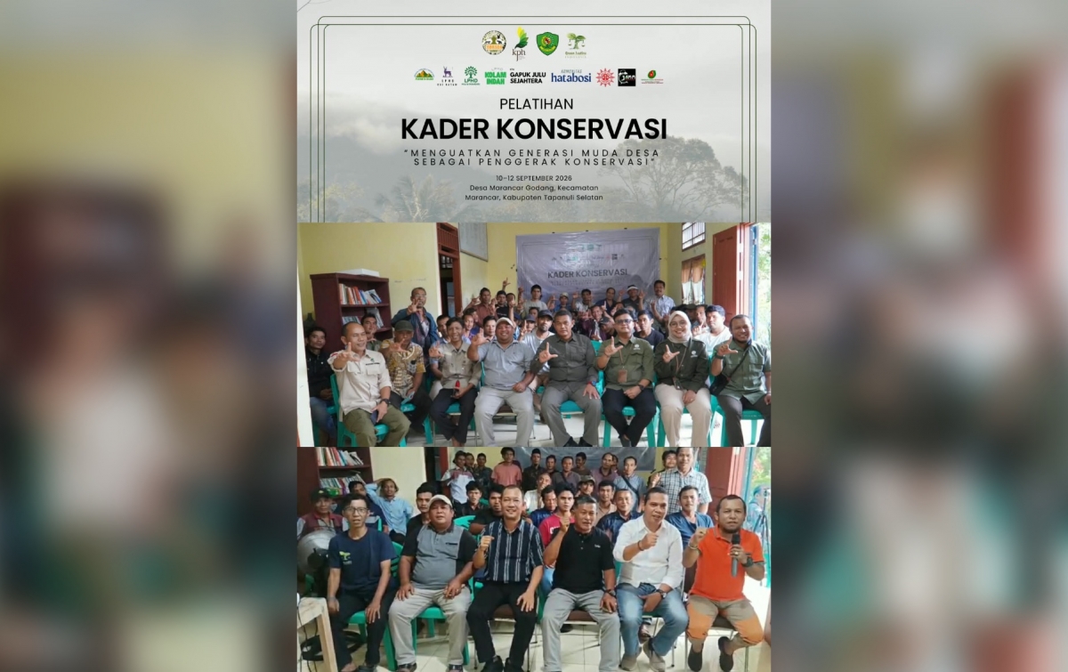 Pelatihan Kader Konservasi Bersama Masyarakat: Hutan Lestari, Masyarakat Sejahtera